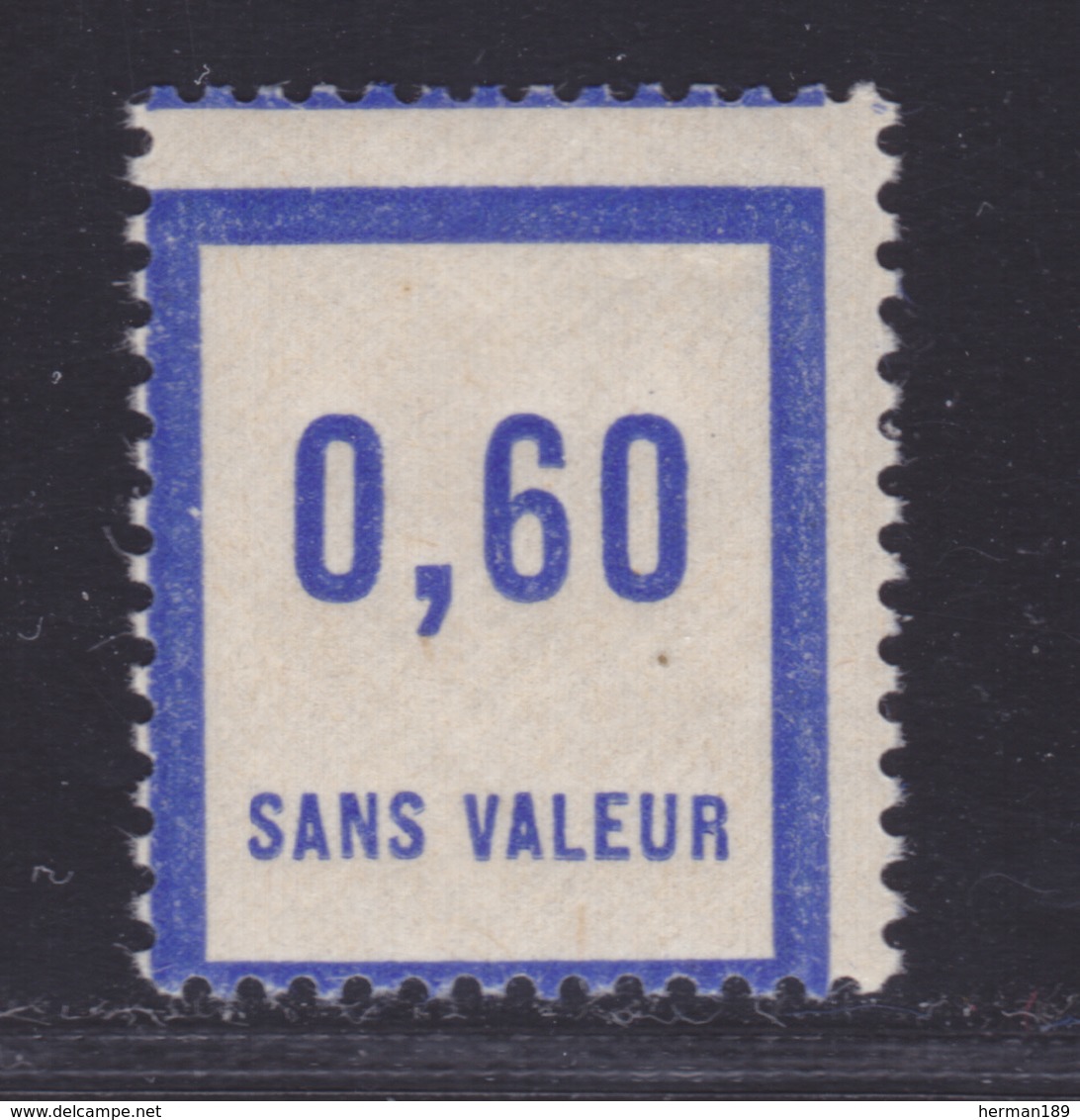 FRANCE FICTIF N°  F47 ** MNH Timbre Neuf Sans Charnière, Variété Piquage Décalé, TB (d120) - Phantomausgaben