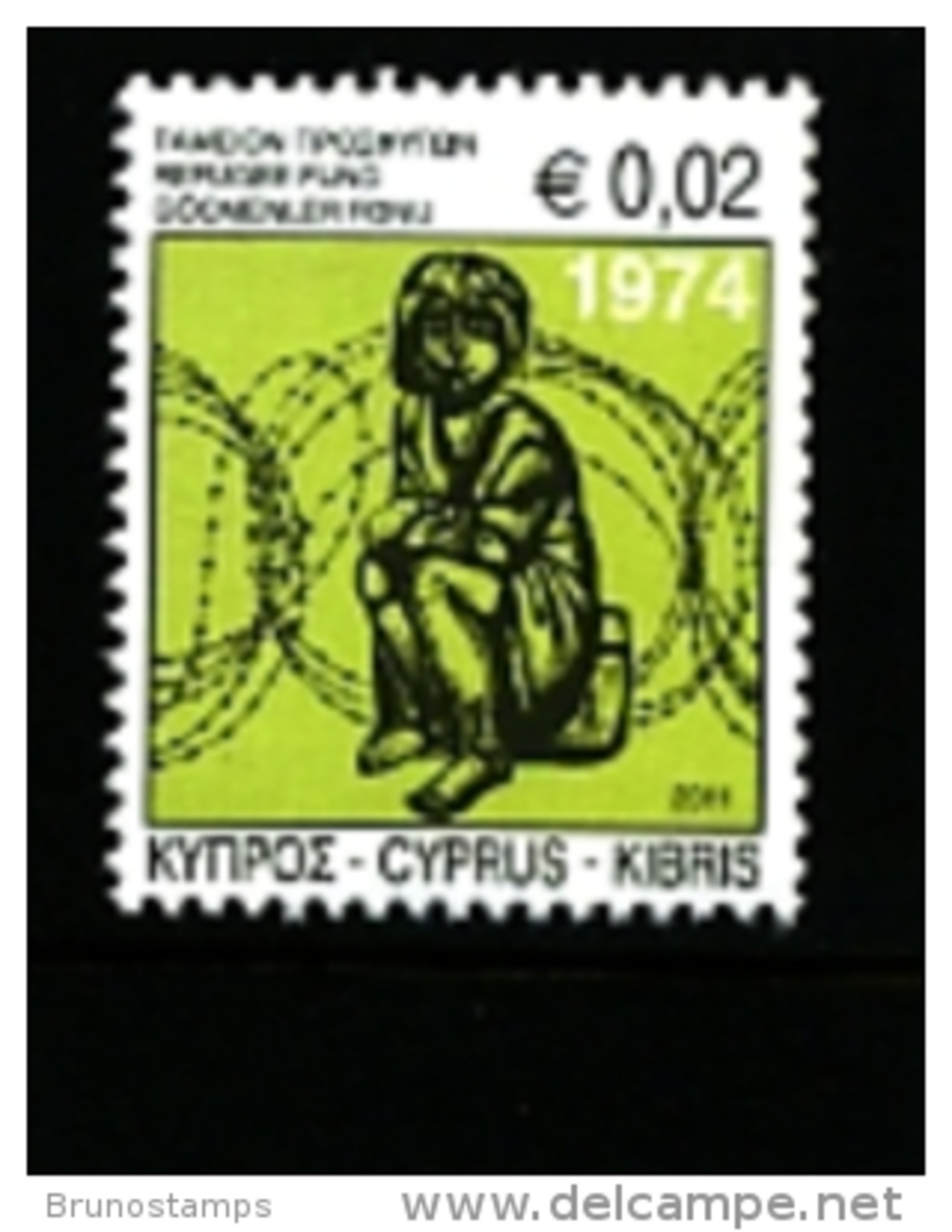CYPRUS - 2011  REFUGEE FOUND  MINT NH - Unused Stamps