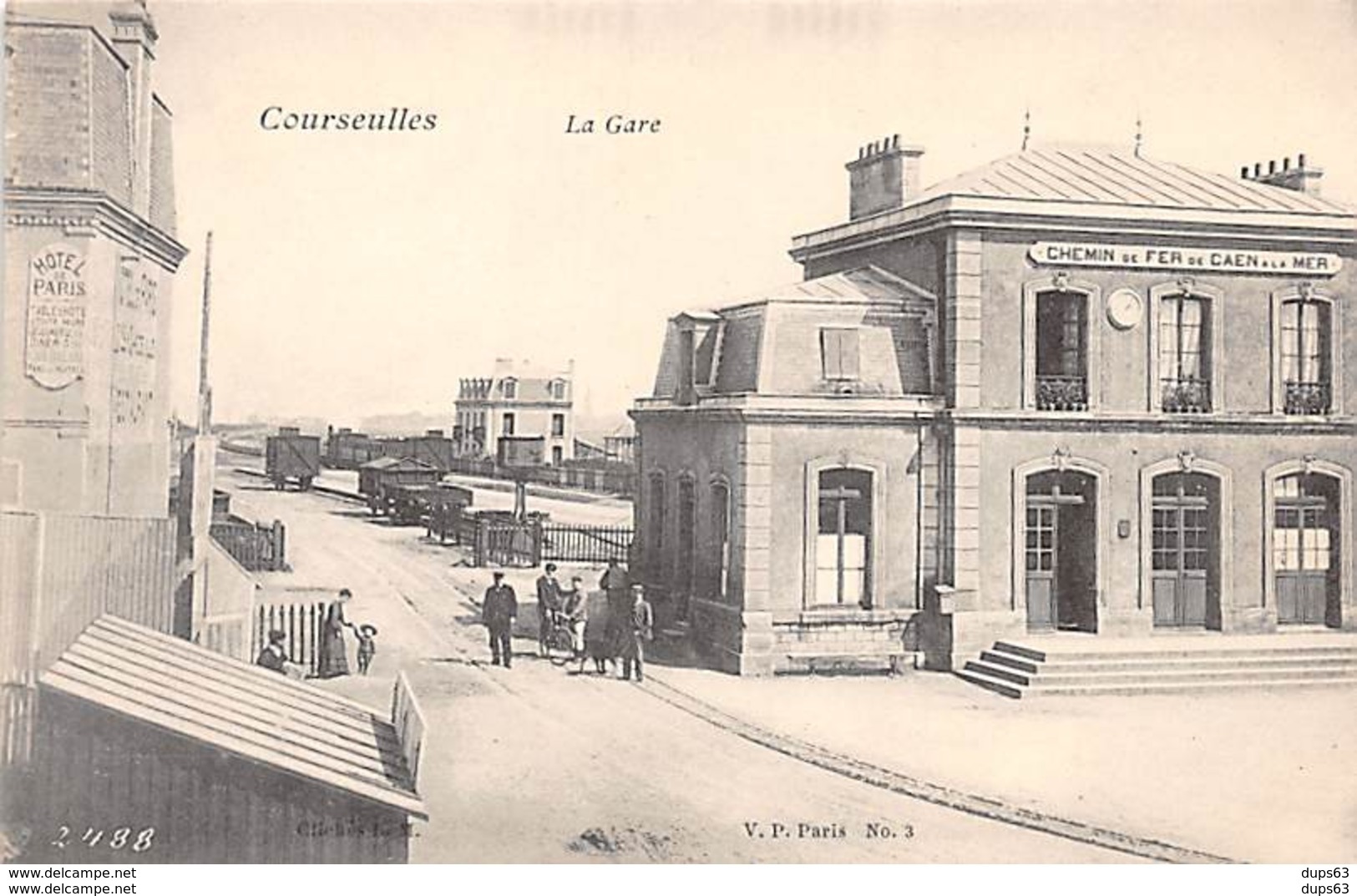 COURSEULLES - La Gare - Très Bon état - Courseulles-sur-Mer