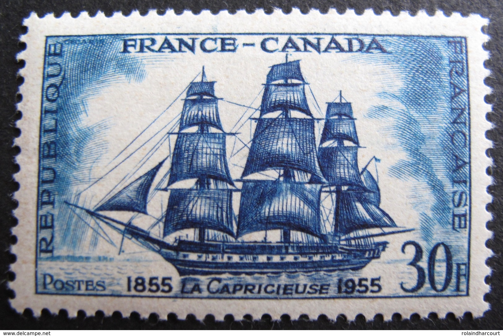 DF50500/65 - 1955 - AMITIE FRANCO-CANADIENNE - " LA CAPRICIEUSE " - N°1035 NEUF* - Neufs