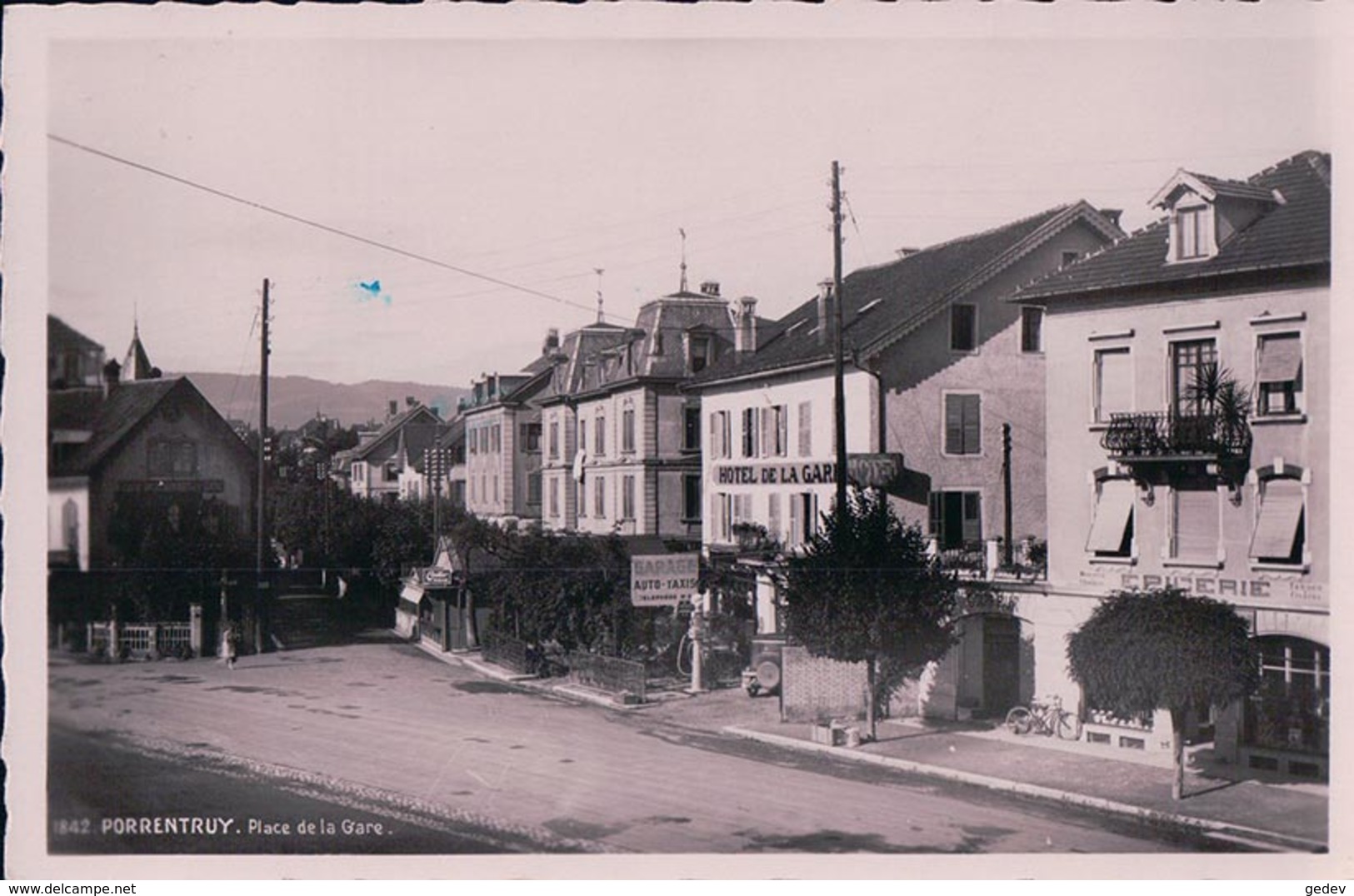 Porrentruy, Place De La Gare, Hôtel De La Gare (1842) - Porrentruy