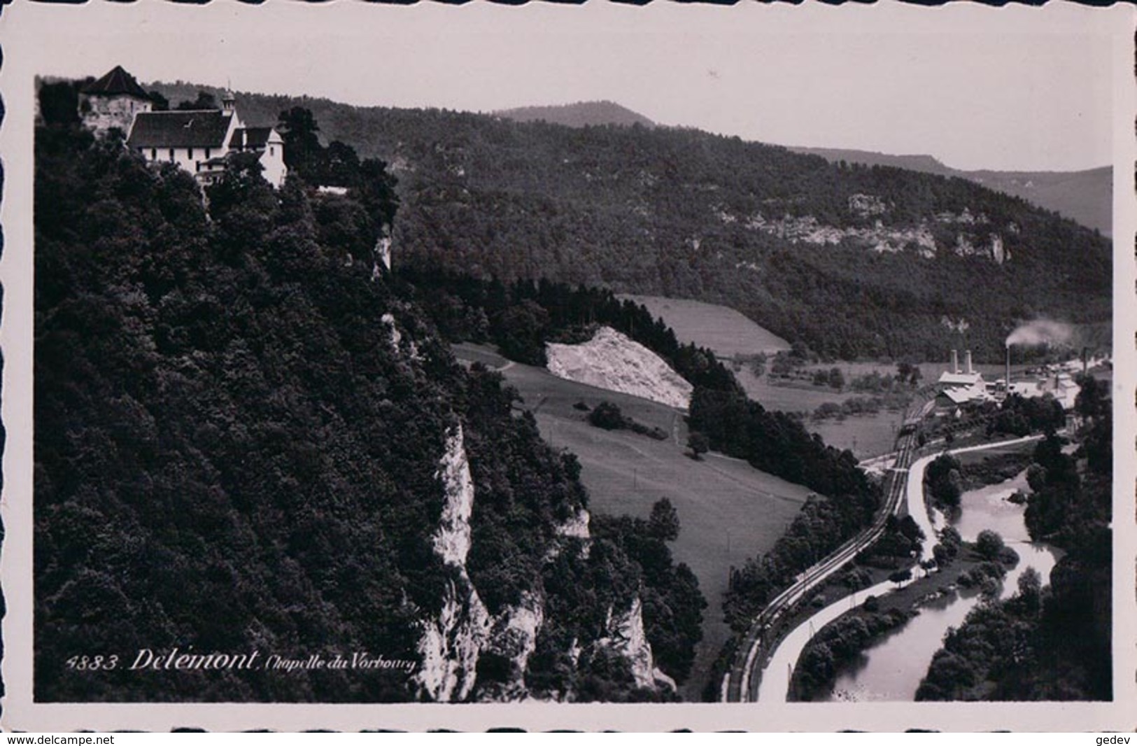 Delémont, Chapelle Du Vorbourg (4883) - Delémont