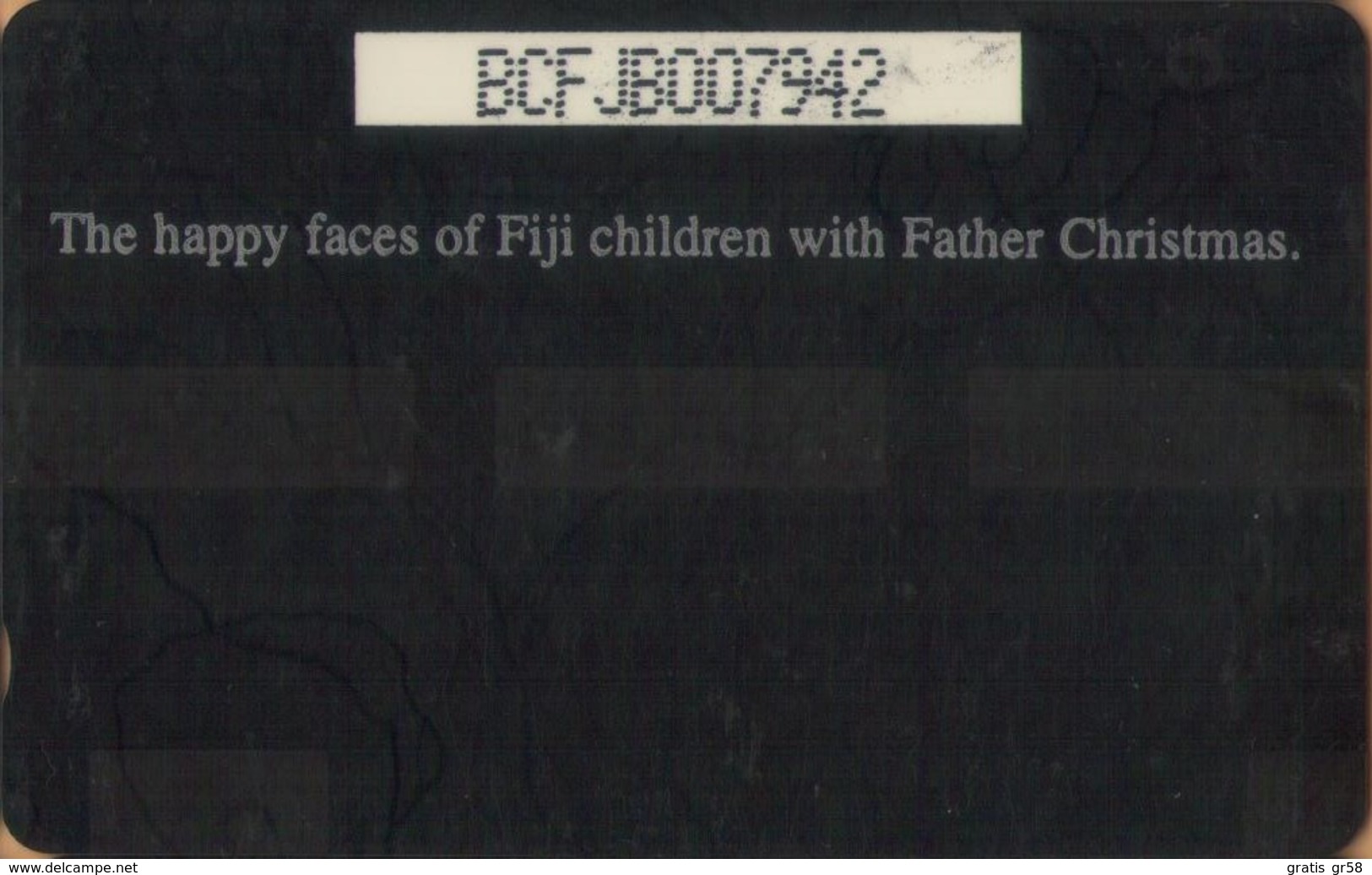 Fiji - GPT, FIJ-051, CN BCFJB, Father Christmas In Canoe,Year Of The Family, 3$, 5,260ex, 1994, Used - Fiji