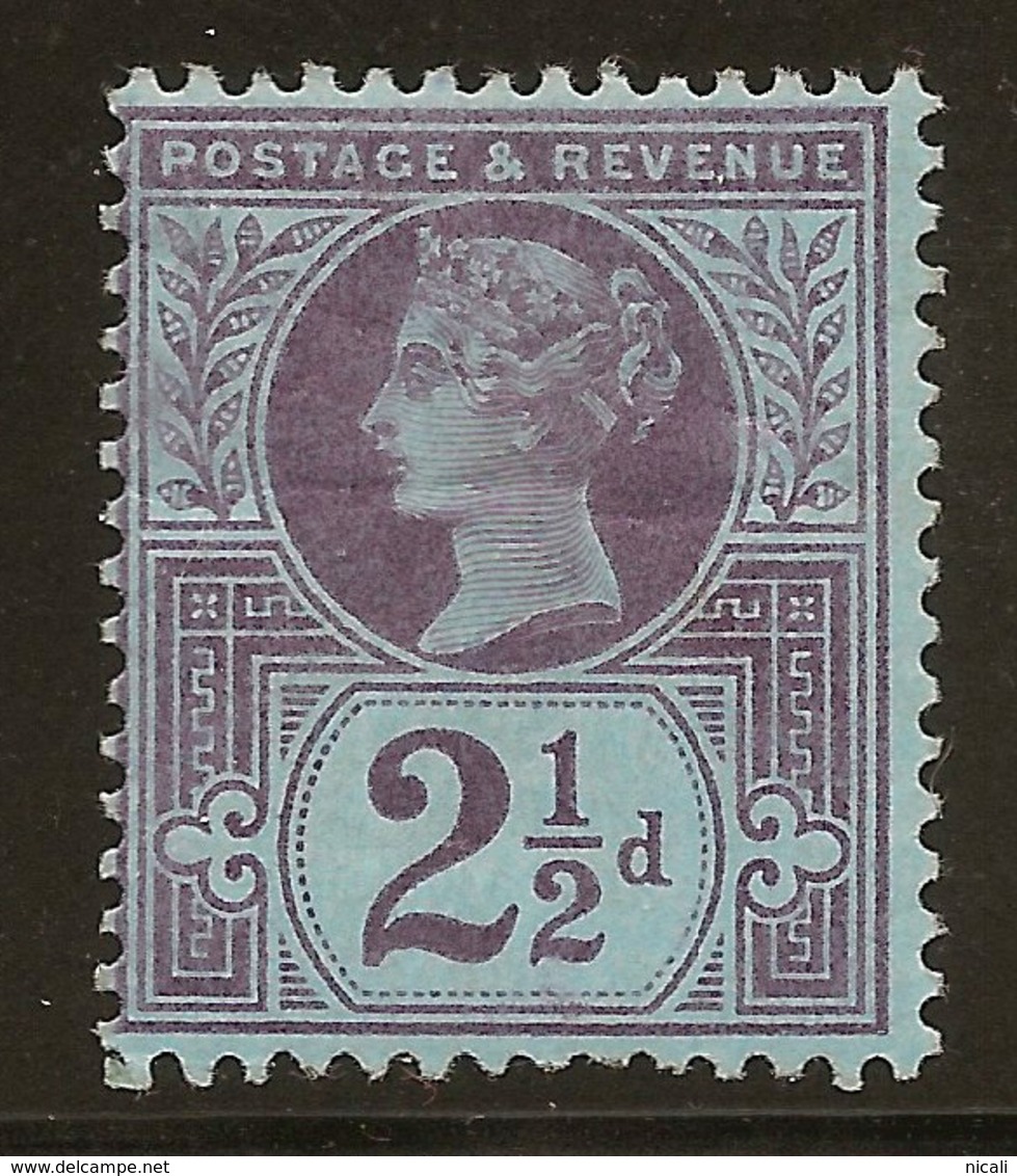 GB 1897 2 1/2d QV SG 201 HM #ARP141 - Unused Stamps