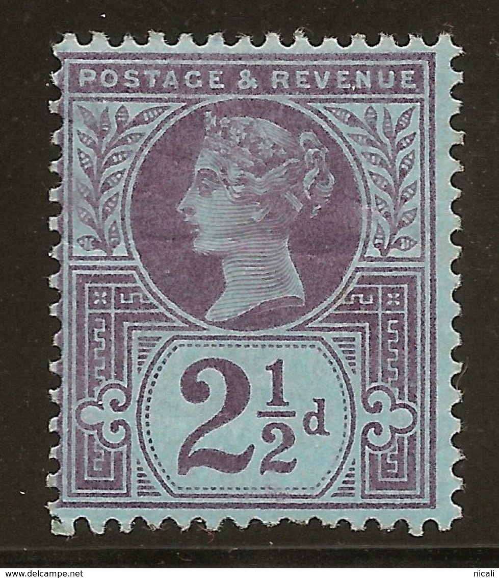 GB 1897 2 1/2d QV SG 201 HM #ARP141 - Nuevos