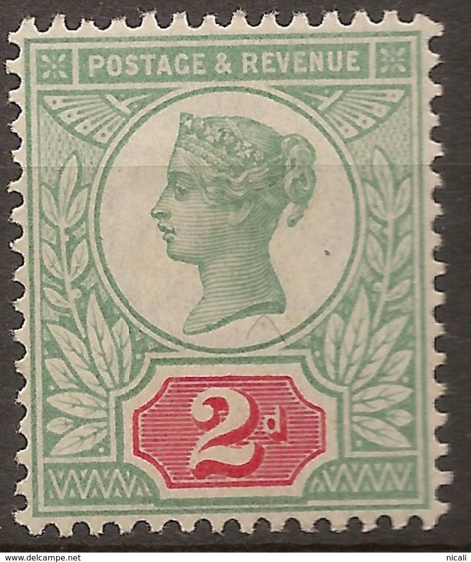 GB 1897 2d QV SG 200 HM #ARP137 - Unused Stamps