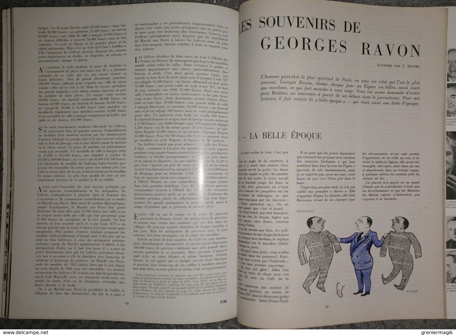 Revue Réalités n°84 janvier 1953 Congo Belge/Pèlerinage de la Mecque/Corée/Italie/Bolivie/Georges Ravon/Conques