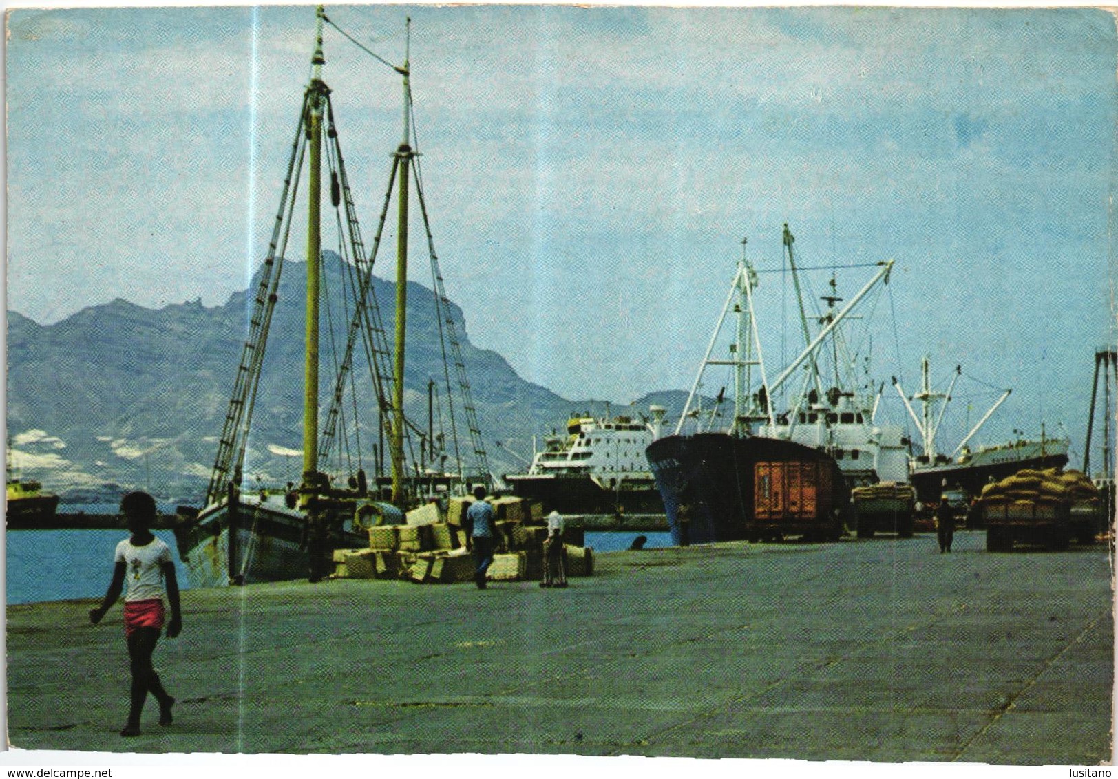 Cabo Verde Cap Verde - S. Vicente - Porto - Postcard - Cap Vert