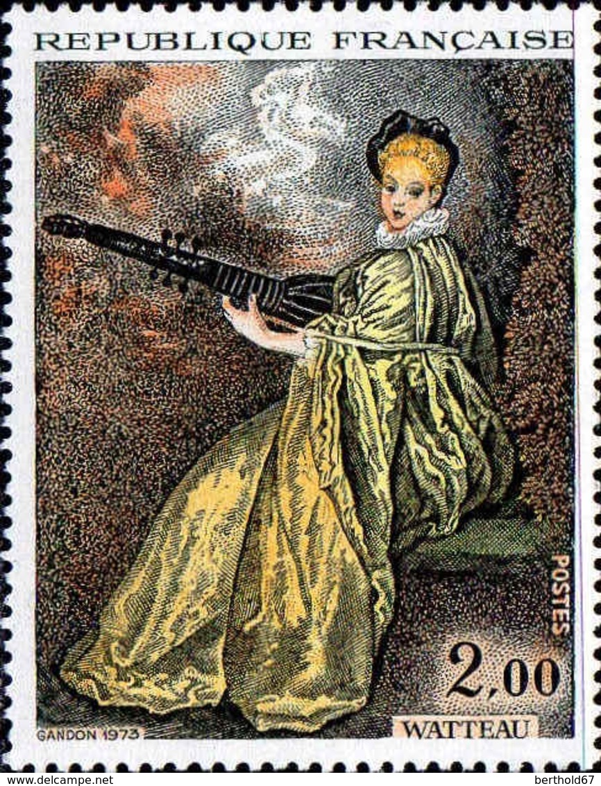 France Poste N** Yv:1765 Mi 1846 Yv:1,5 Euro Antoine Watteau La Finette (Thème) - Sonstige & Ohne Zuordnung