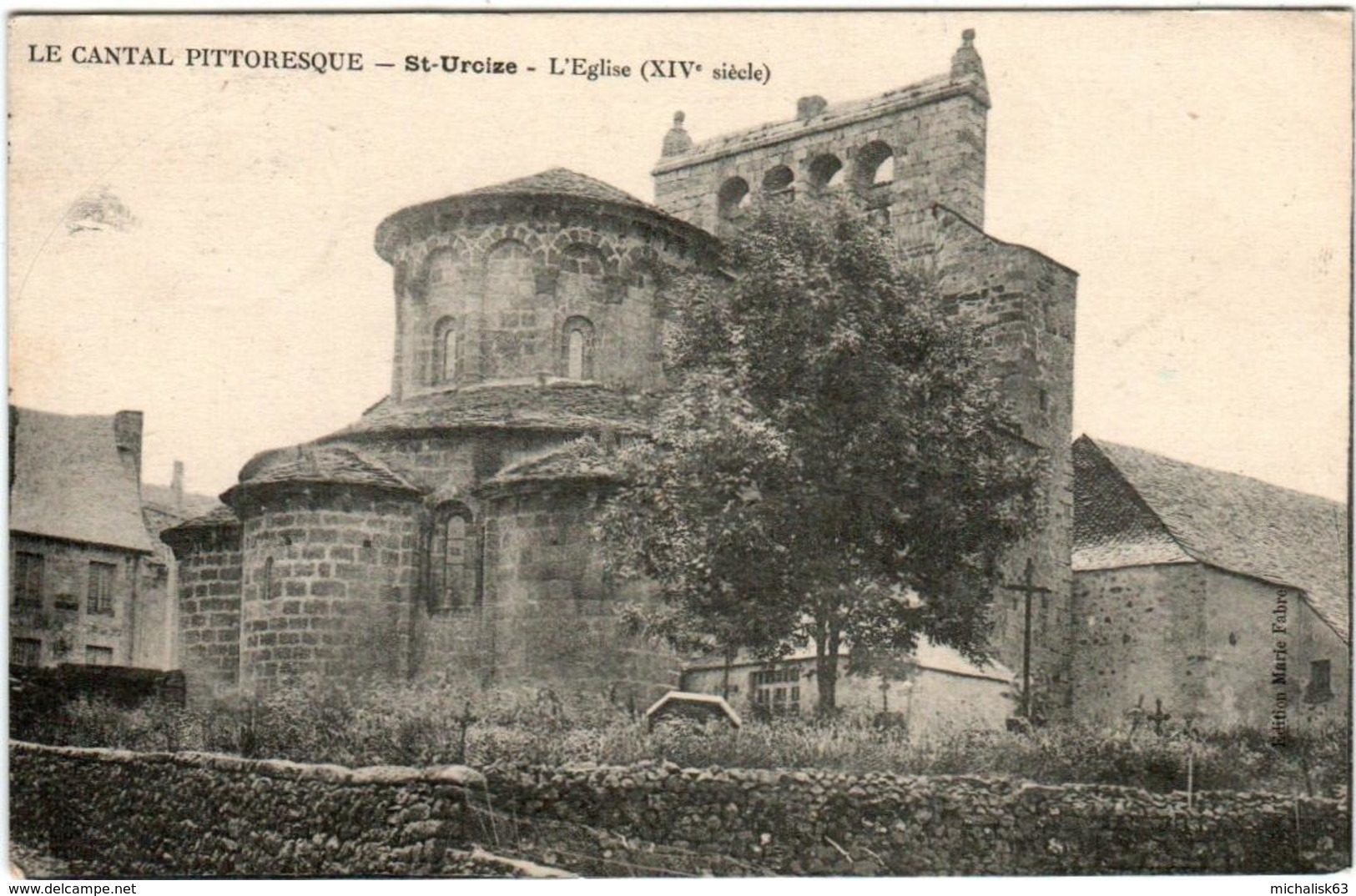 6DR 819 CPA - SAINT URCIZE - L'EGLISE - Other & Unclassified