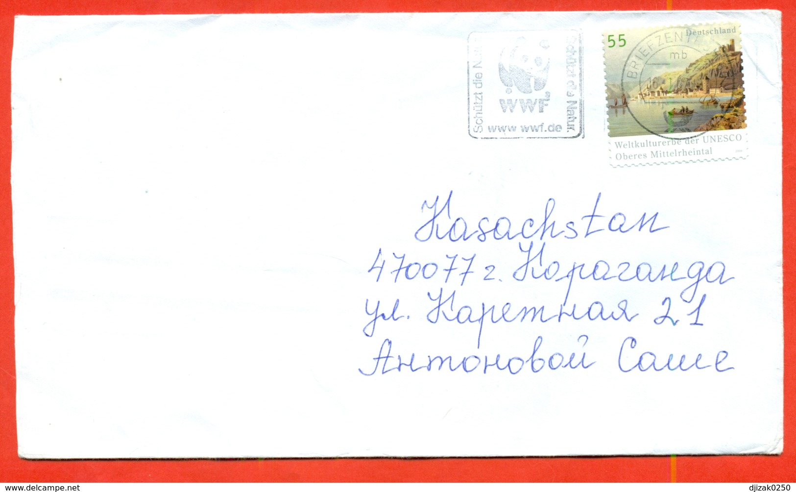 Germany 2006. Panda. WWF.Special Cancellation. The Envelope Is Really Past Mail. - Covers & Documents