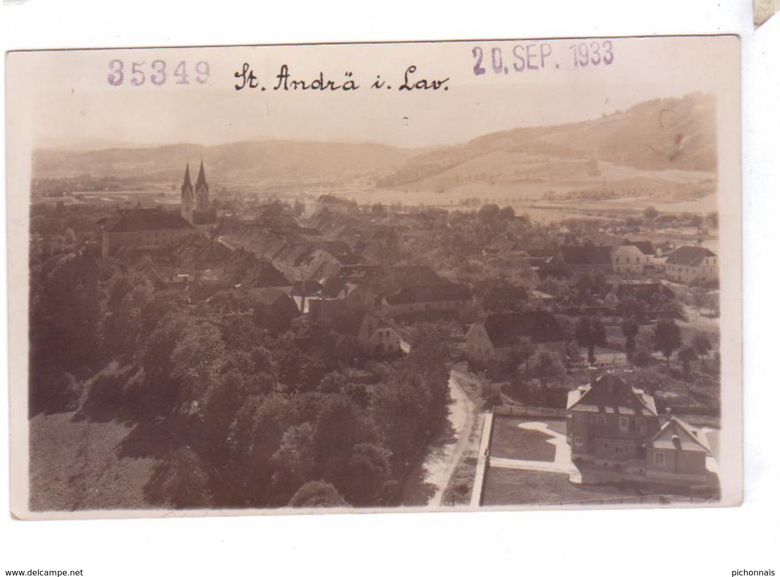 Sankt ST ANDRA I LAV Autriche Carte Photo - Wolfsberg