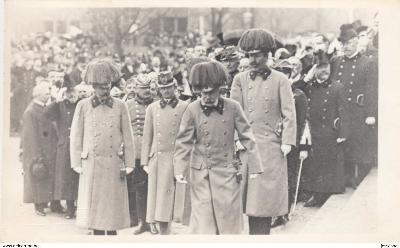 AK -Kaiser Franz Josef U. Erzherzog Karl In Uniform Nit Federbusch Hut - Orig. Foto AK - Historische Persönlichkeiten