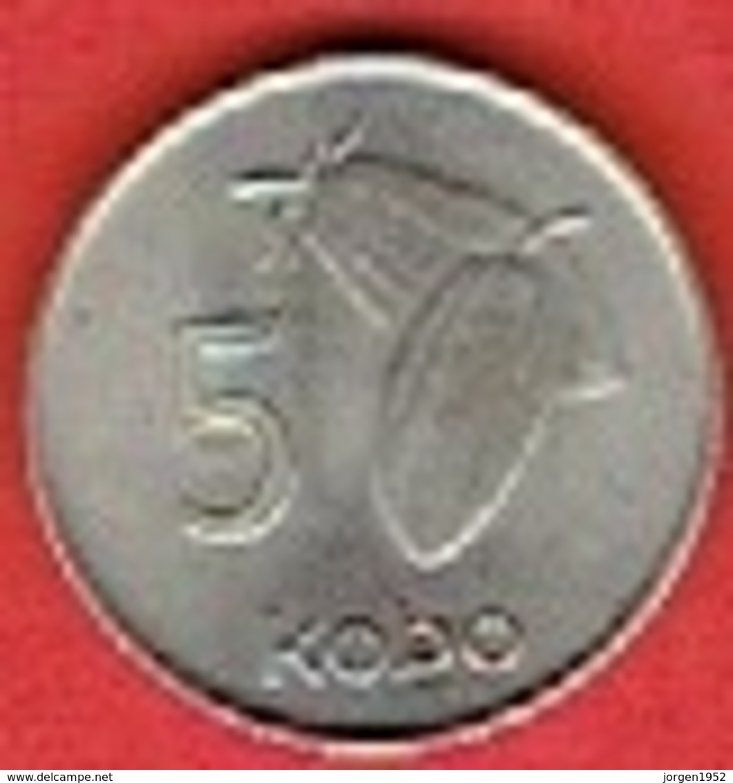 NIGERIA  # 5 KOBO FROM 1974 - Nigeria