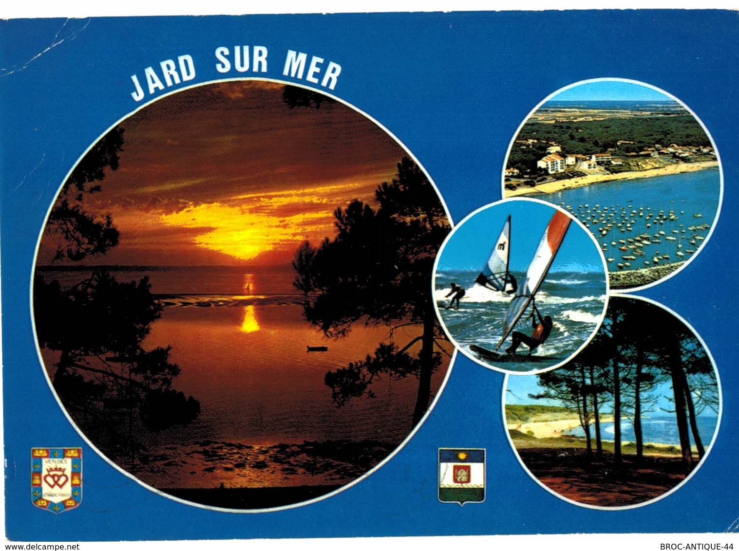 LOT N°844 - LOT DE + 35 CARTES DE JARD-SUR-MER - Sonstige & Ohne Zuordnung