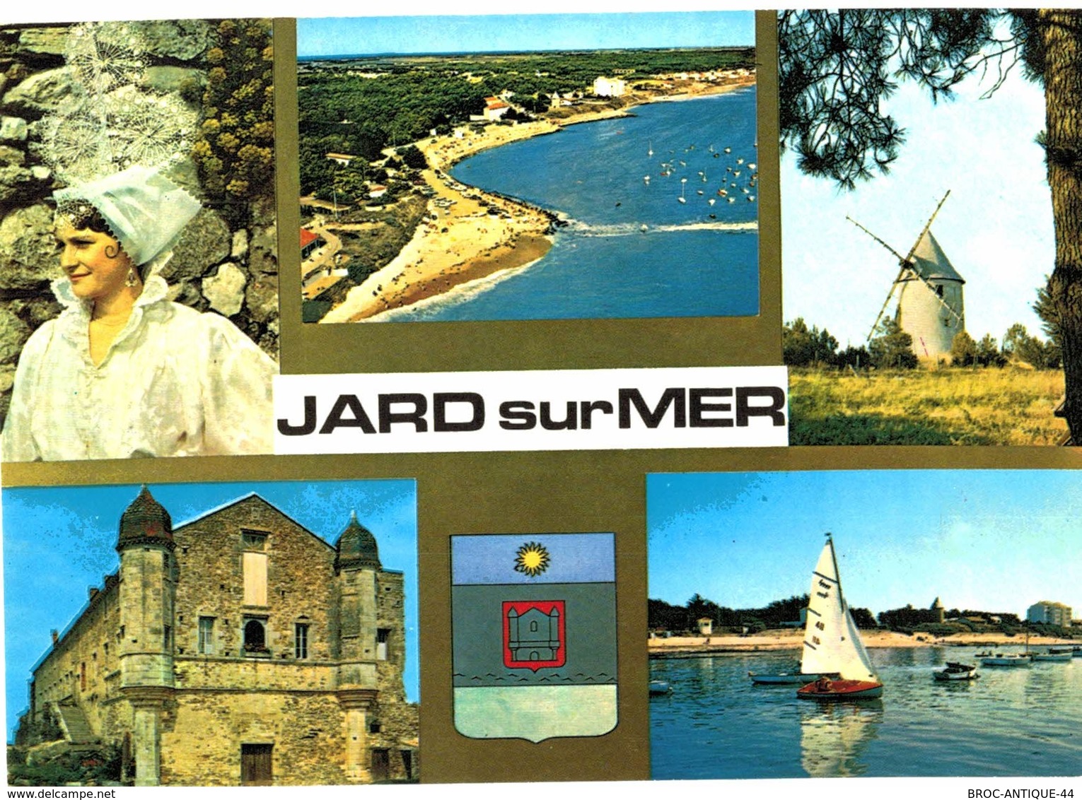 LOT N°844 - LOT DE + 35 CARTES DE JARD-SUR-MER