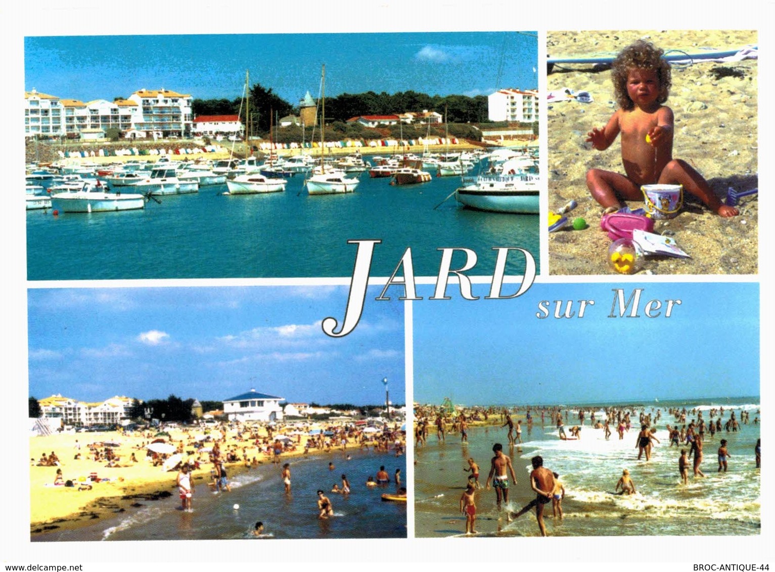 LOT N°844 - LOT DE + 35 CARTES DE JARD-SUR-MER