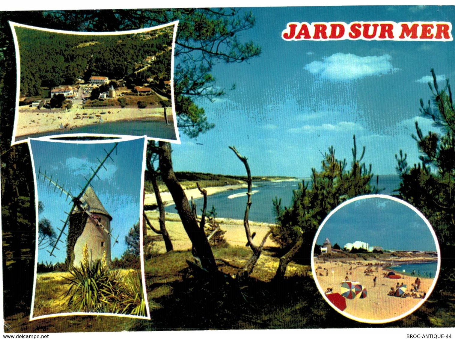 LOT N°844 - LOT DE + 35 CARTES DE JARD-SUR-MER