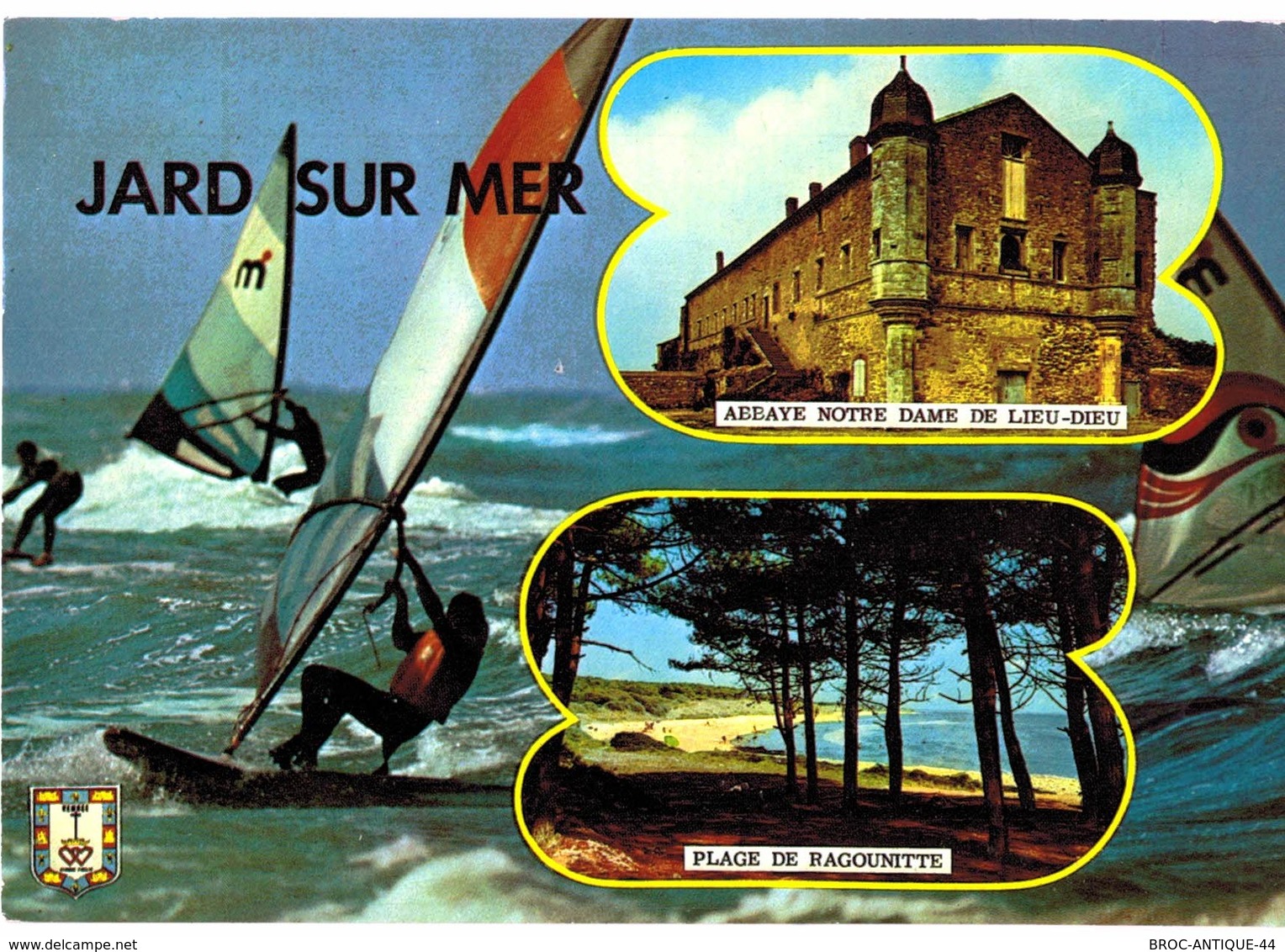 LOT N°844 - LOT DE + 35 CARTES DE JARD-SUR-MER