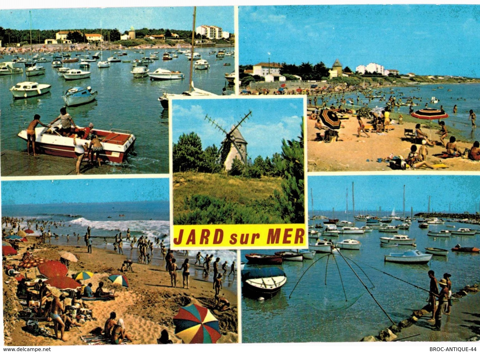 LOT N°844 - LOT DE + 35 CARTES DE JARD-SUR-MER