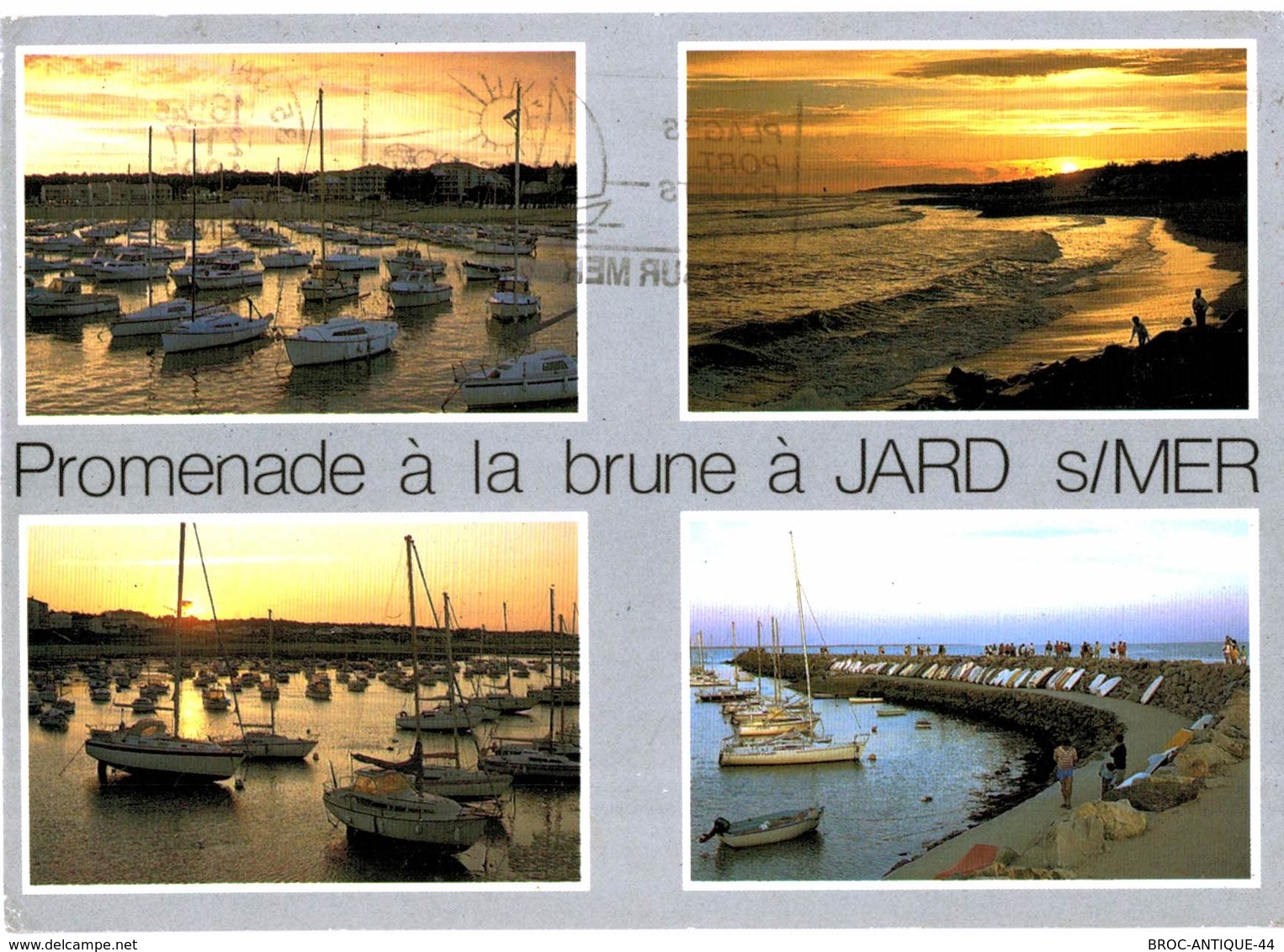 LOT N°844 - LOT DE + 35 CARTES DE JARD-SUR-MER