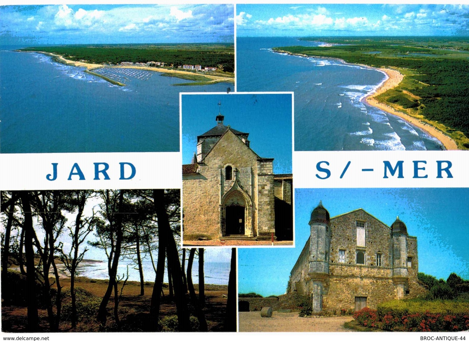 LOT N°844 - LOT DE + 35 CARTES DE JARD-SUR-MER