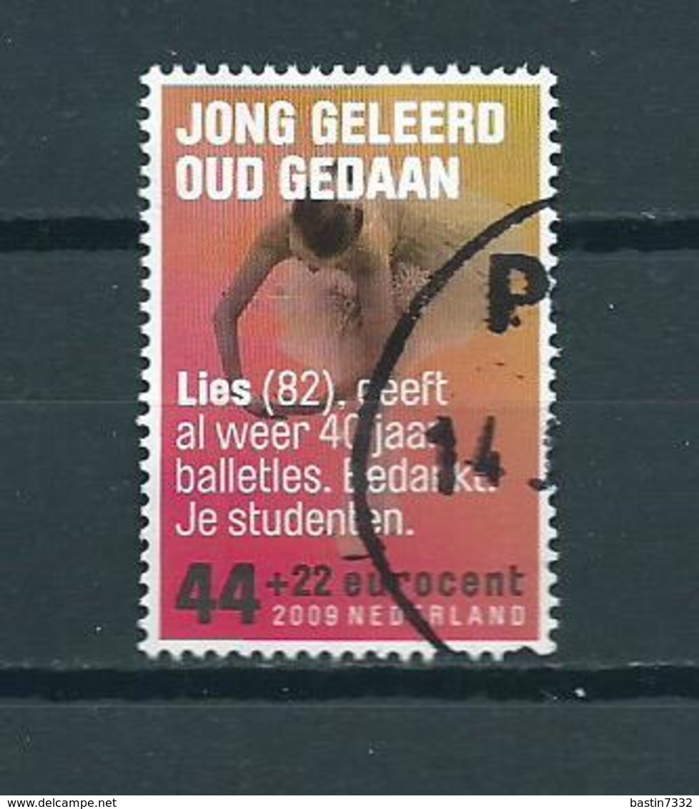 2009 Netherlands Summer Welfare Used/gebruikt/oblitere - Used Stamps