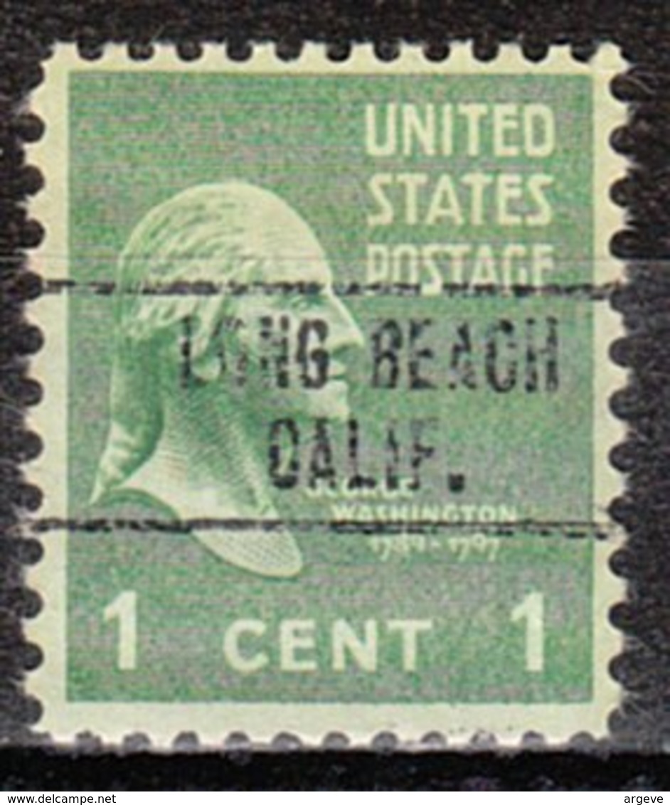 USA Precancel Vorausentwertung Preo, Locals California, Long Beach 746 - Vorausentwertungen