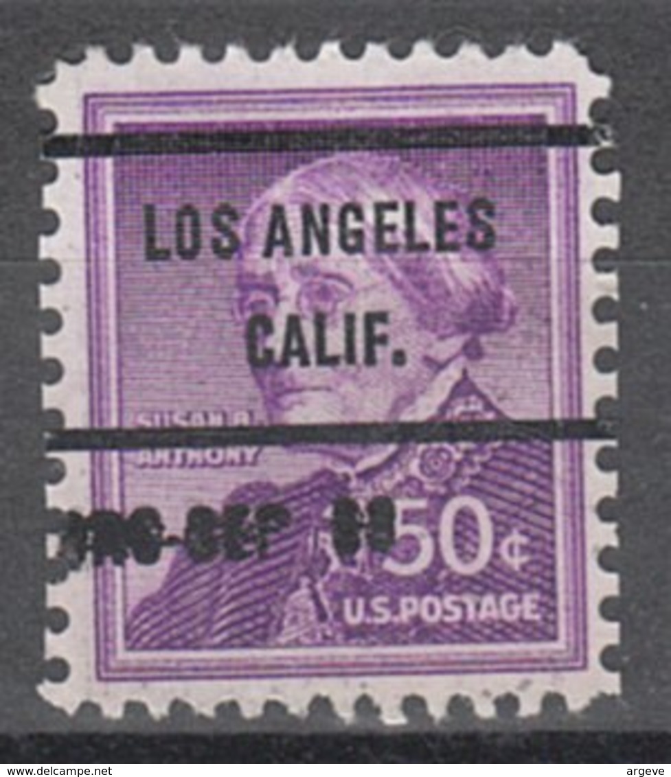 USA Precancel Vorausentwertung Preo, Bureau California, Los Angeles 1051-71, Dated - Vorausentwertungen