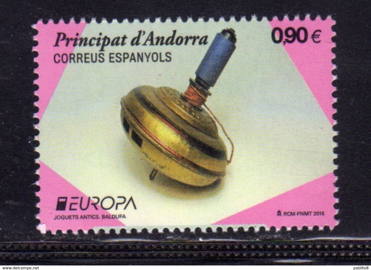 PRINCIPAT D'ANDORRE ANDORRA SPANISH SPAGNOLA ANDORRA 2015 EUROPA CEPT € 0.90 MNH - Nuovi