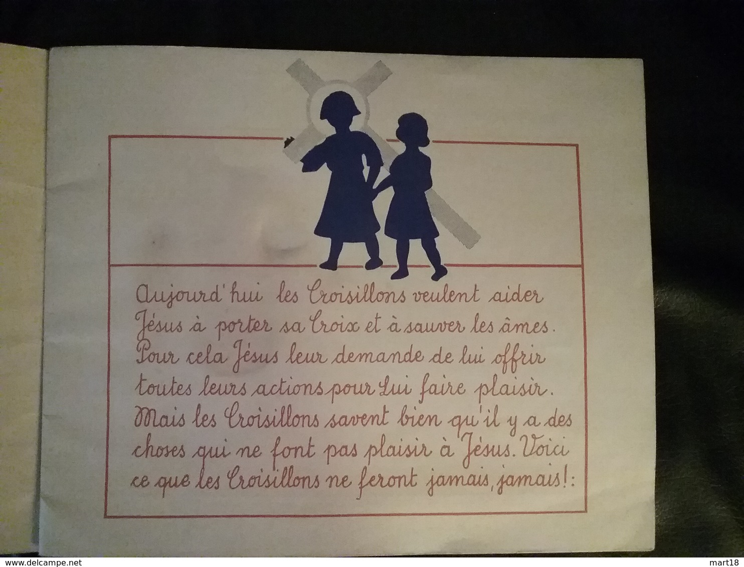 " Laissez Venir à Moi Les Petits Enfants " Religion Jésus - Les Croisillons 1939 - Religion & Esotericism