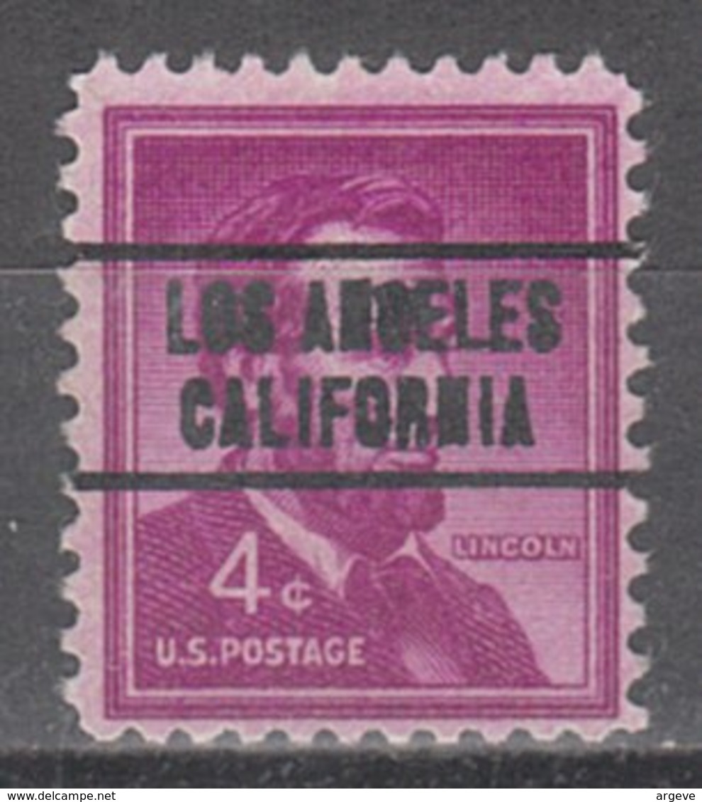 USA Precancel Vorausentwertung Preo, Locals California, Los Angeles 263 - Vorausentwertungen