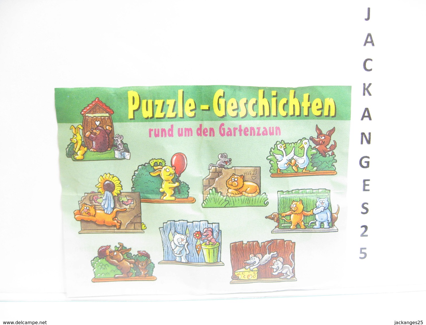 KINDER  ALLEMAND PUZZLE 637068  1998   + BPZ - Puzzles