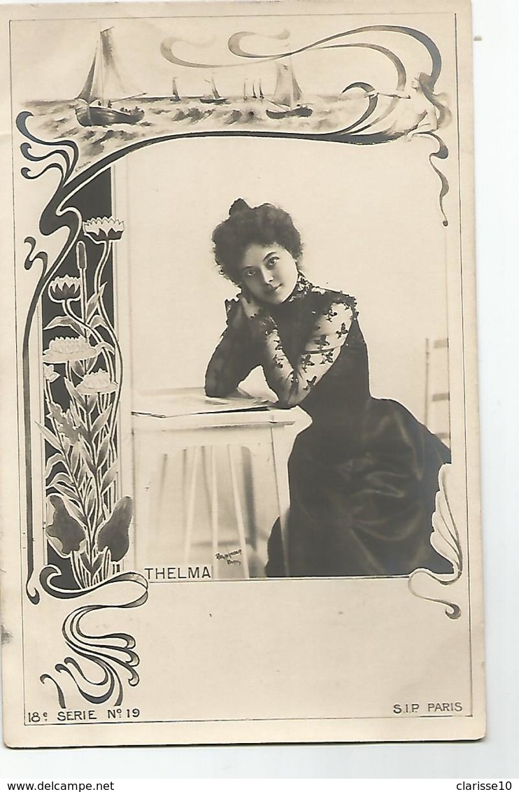 CPA Fantaisie Femme  Thelma Photo Reutlinger 18eme Serie N°19 - Femmes