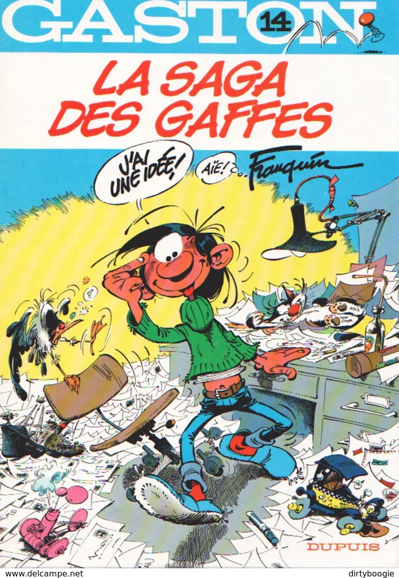 GASTON - 14 - La Saga Des Gaffes - DUPUIS - Gaston