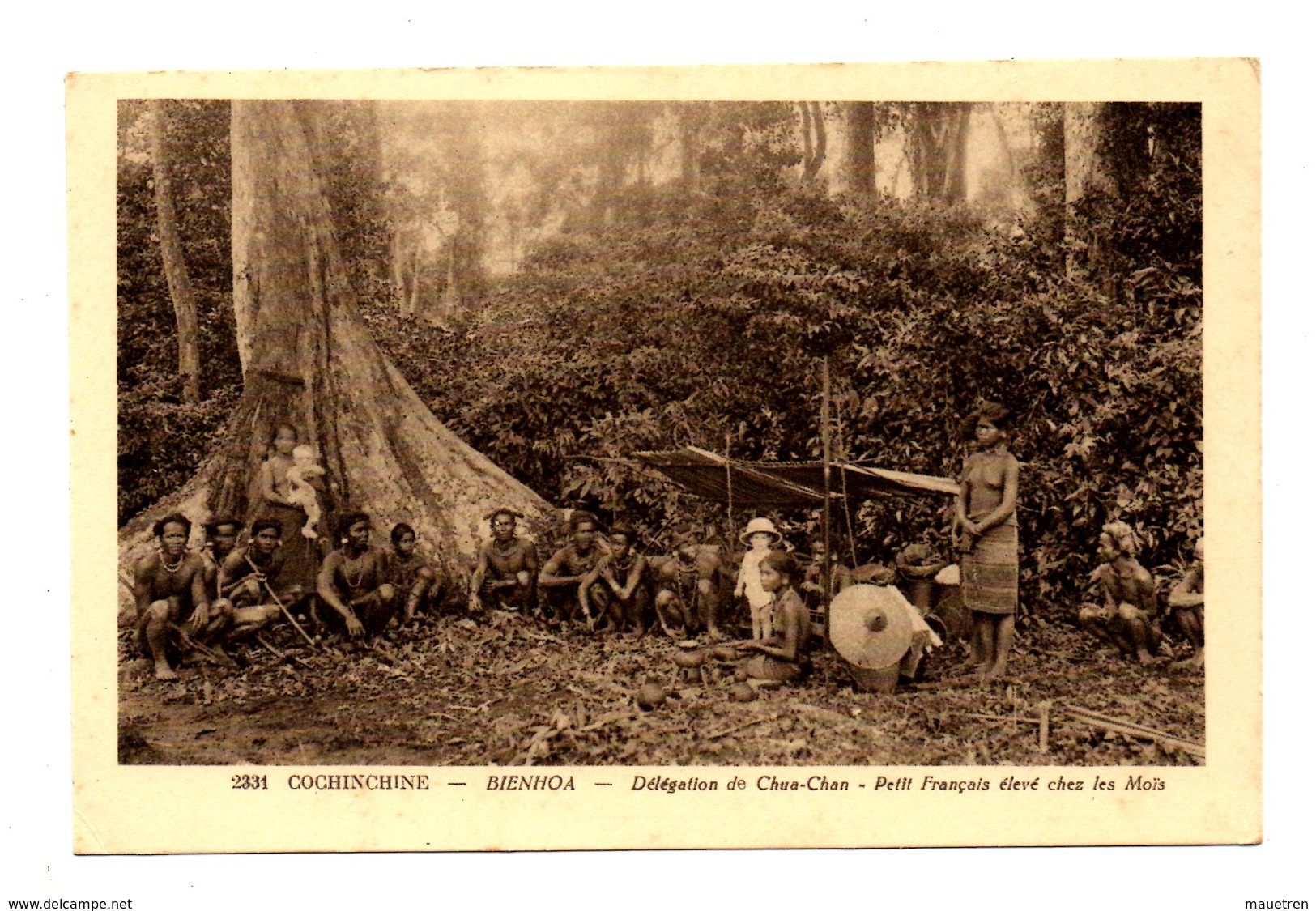 VIET-NAM . COCHINCHINE . BIENHOA . Délégation De Chua-Chan - Viêt-Nam