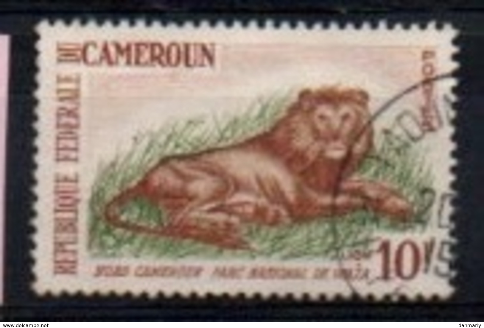 CAMEROUN :-- Y&T (o) N° 348A " Lion " - Kameroen (1960-...)