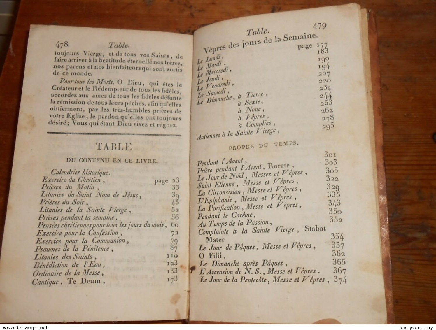 Heures Nouvelles Contenant L'Office De L'Eglise Pour Toute L'année, à L'usage Du Diocèse D'Auxerre. 1834. - 1801-1900