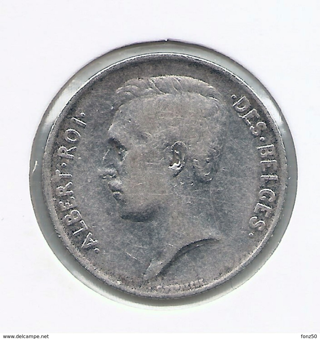 ALBERT I * 1 Frank 1911 Frans * Z.Fraai * Nr 9739 - 1 Franc