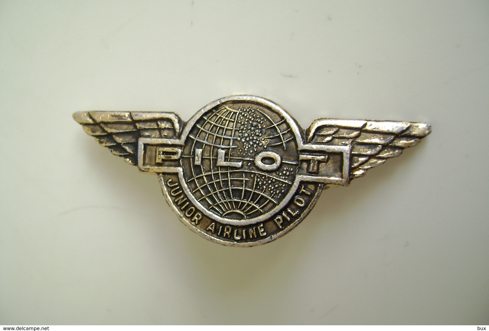 Vintage Pin's Junior Airline Pilot Metal Pin Badge Aviation Airlines Airplane   Pin's Insigne - Avions