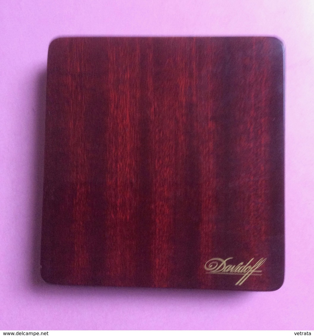 Boite Pour Cigarillos - 10X10X2 Cm) Davidoff - Scatola Di Sigari (vuote)