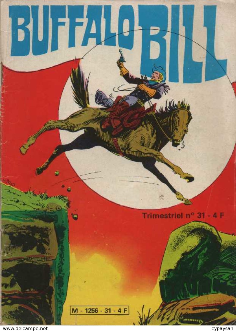 BUFFALO BILL N° 31 BE JEUNESSE ET VACANCES 03-1981 - Small Size