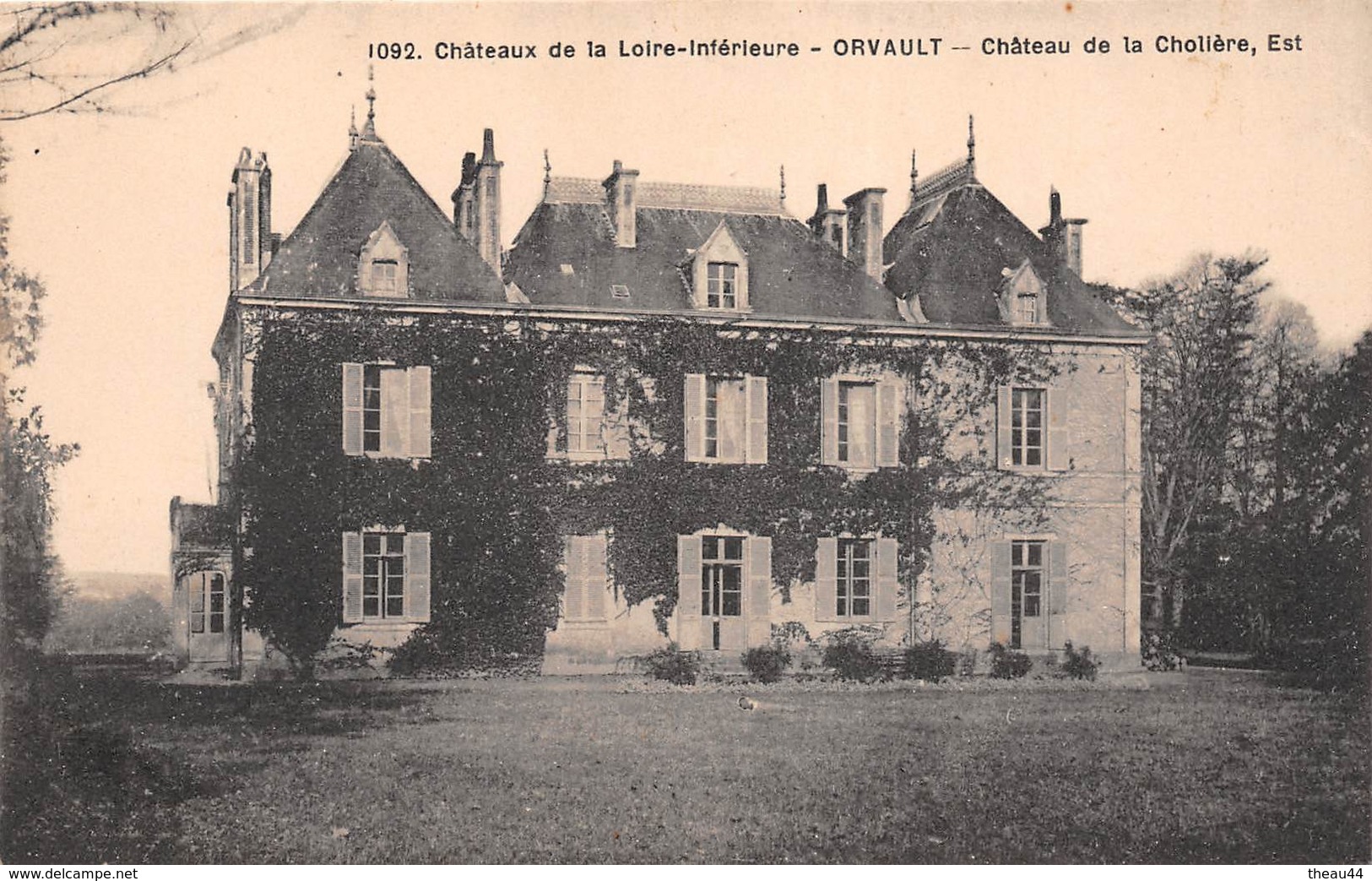 ¤¤   -  ORVAULT   -  Chateau De La Chollère  -  Chateaux De La Loire-Inférieure   -   ¤¤ - Orvault