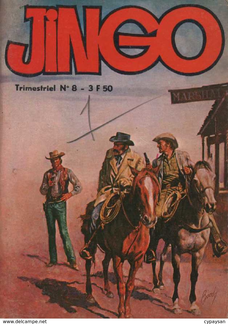 JINGO N° 8 BE JEUNESSE ET VACANCES 11-1978 - Formatos Pequeños