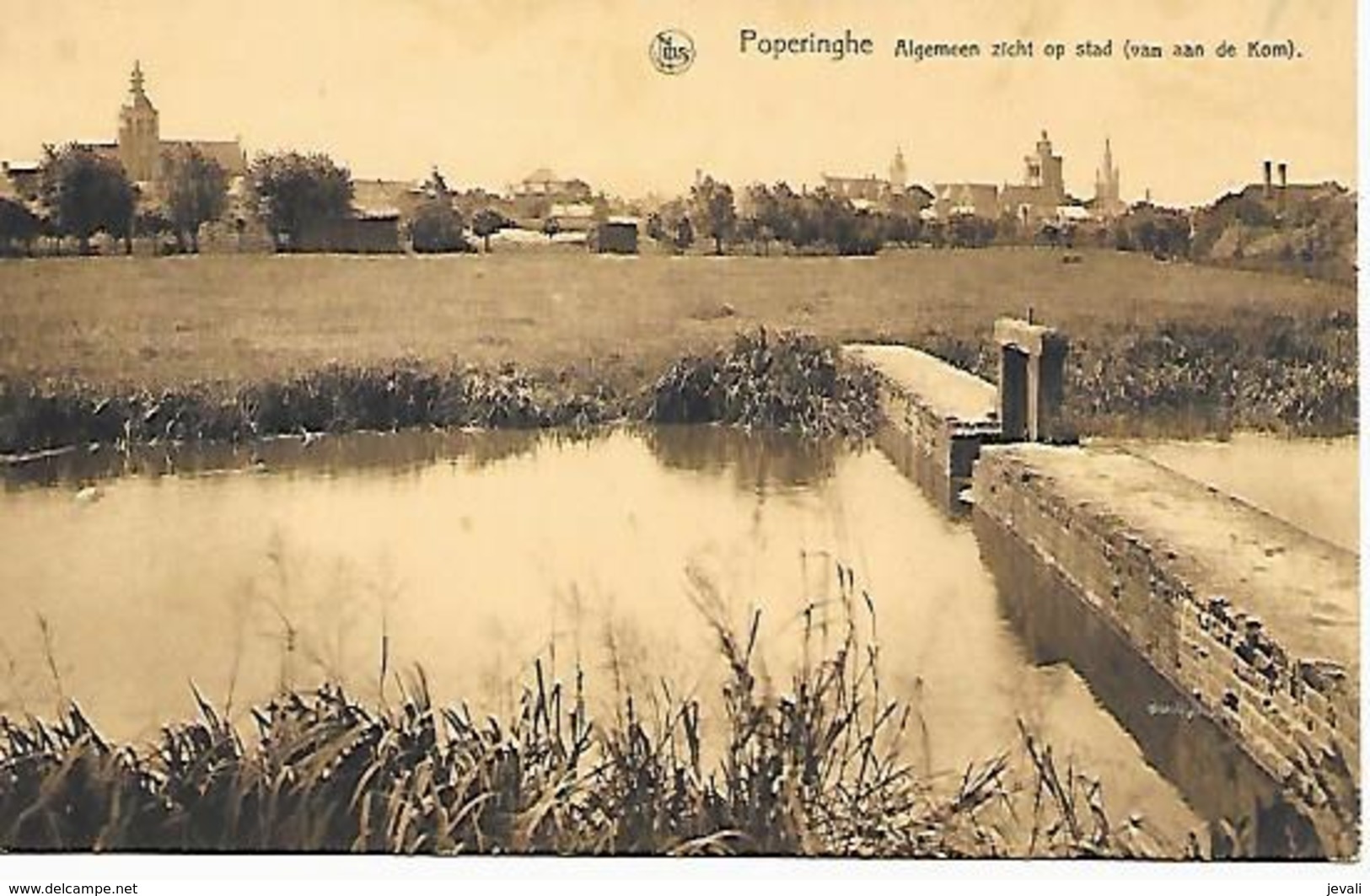 CPA / AK / PK   -   POPERINGHE   Algemeen Zicht Op Stad - Poperinge