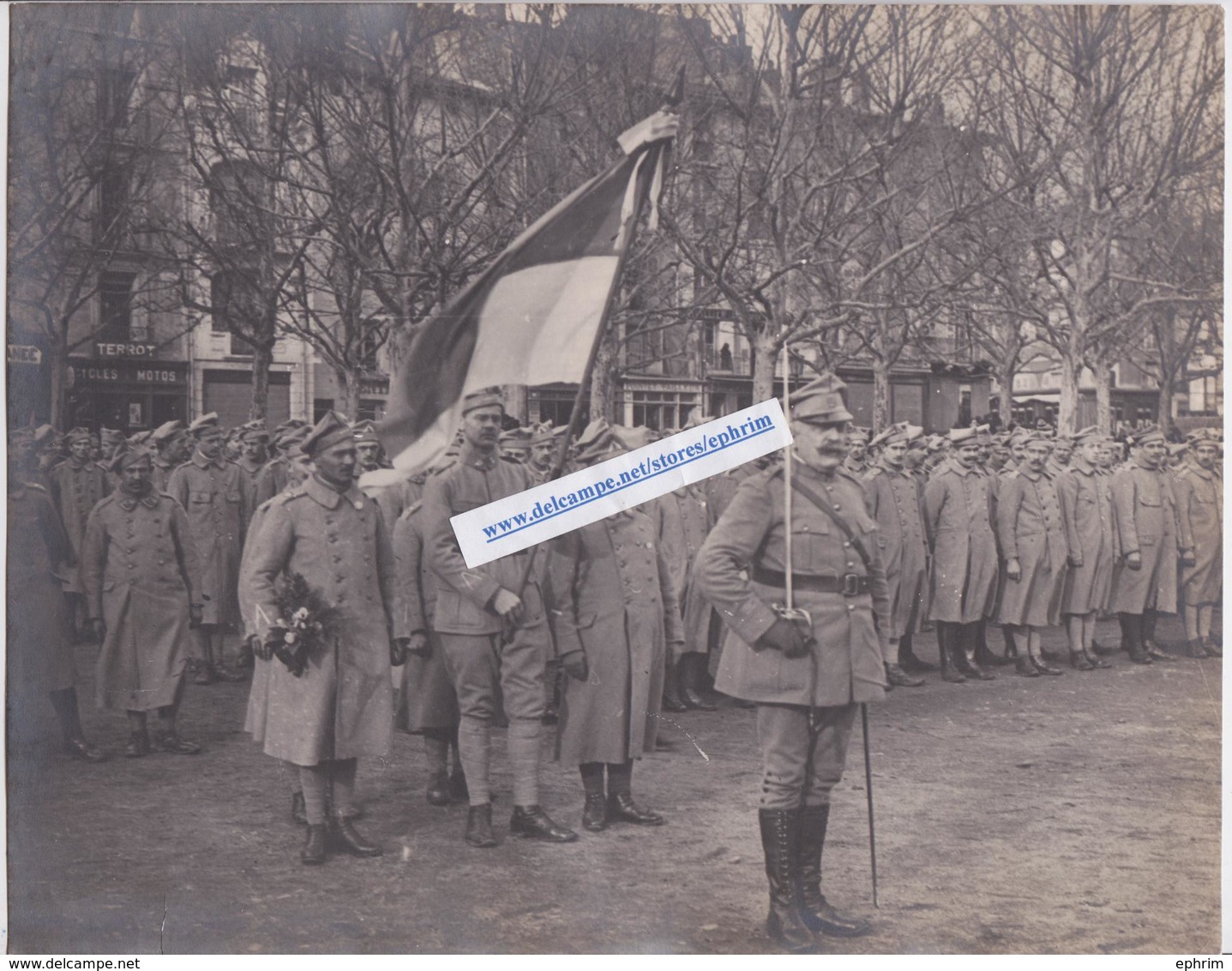 Le Puy-en-Velay Photographie Détachement Polonais Grande Guerre Pologne Prisonniers WW1 Poland Polska Polen Polish Army - Guerre, Militaire