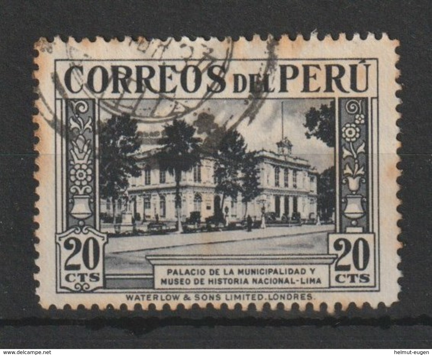 MiNr. 339 Peru 1936, Dez. Freimarken: Landesmotive. - Peru