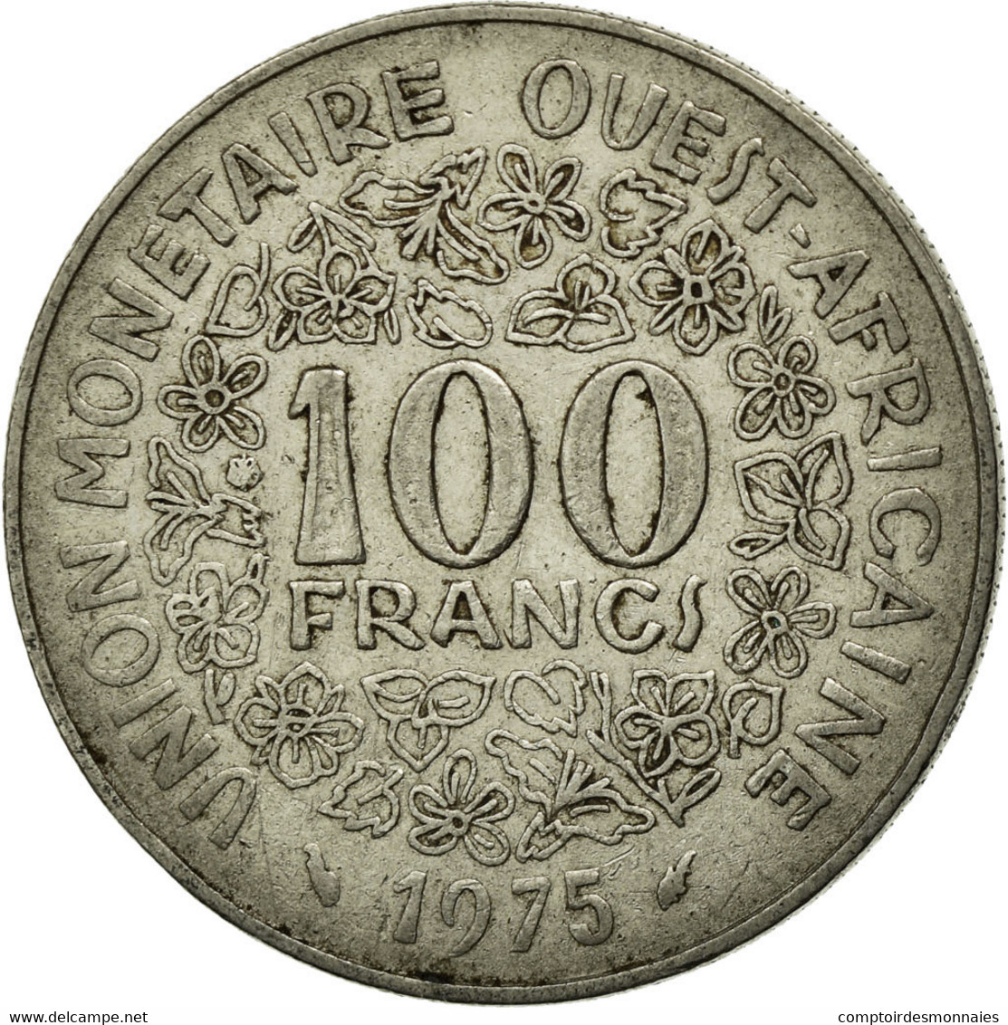 Monnaie, West African States, 100 Francs, 1975, Paris, TB+, Nickel, KM:4 - Ivoorkust