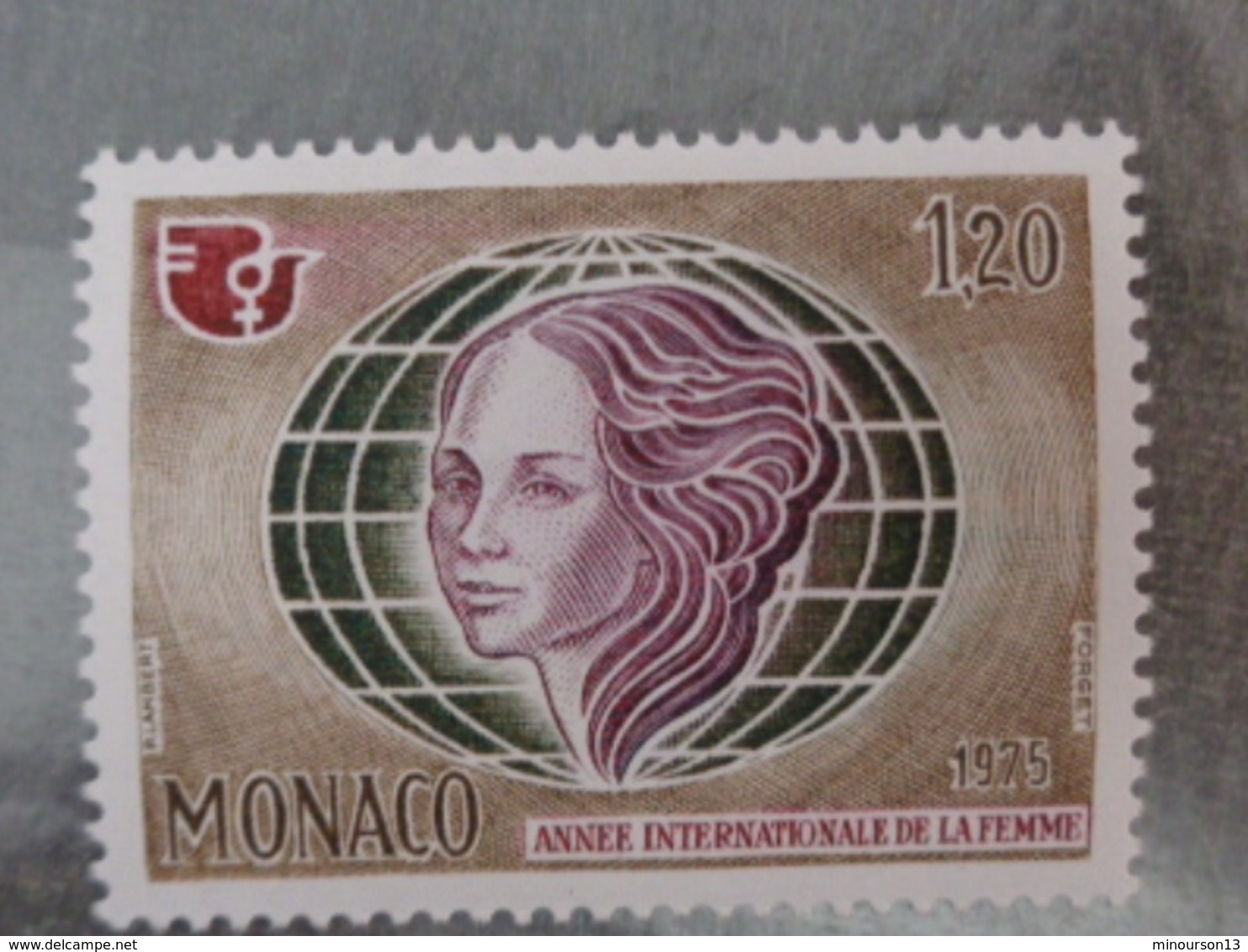 MONACO 1975 Y&T N° 1017 ** - ANNEE INTERN. DE LA FEMME - Neufs