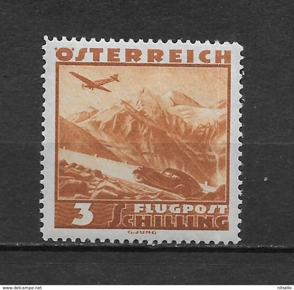 LOTE 1824  ///  AUSTRIA 1937  YVERT Nº:  CA 44 *MH   COTE:20€  ¡¡¡OFERTA !!! - Otros & Sin Clasificación